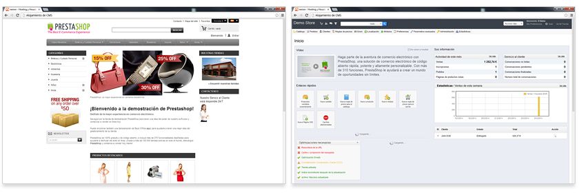 hosting prestashop nerion